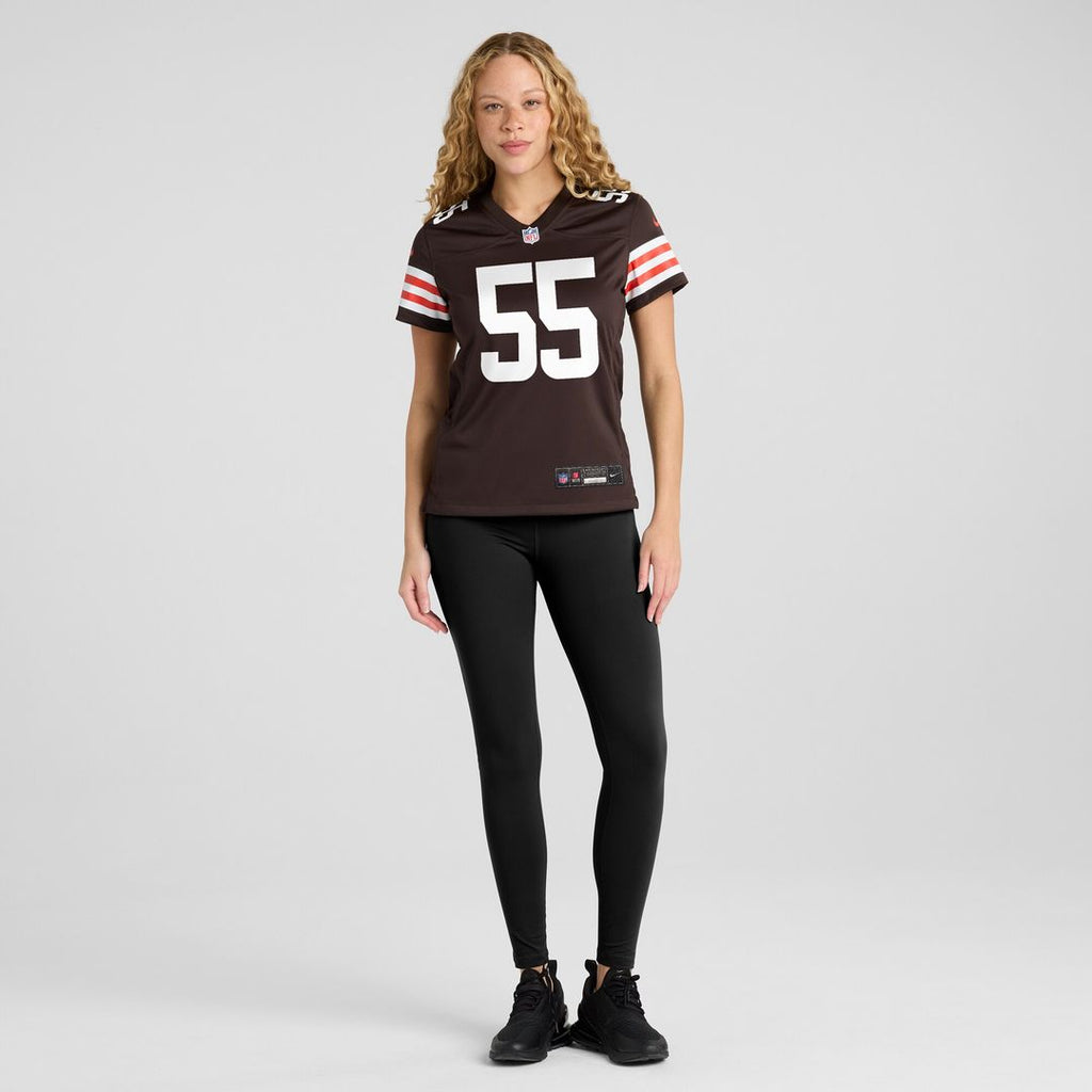 Ethan Pocic Cleveland Browns Nike Women's Game Jersey - Brown