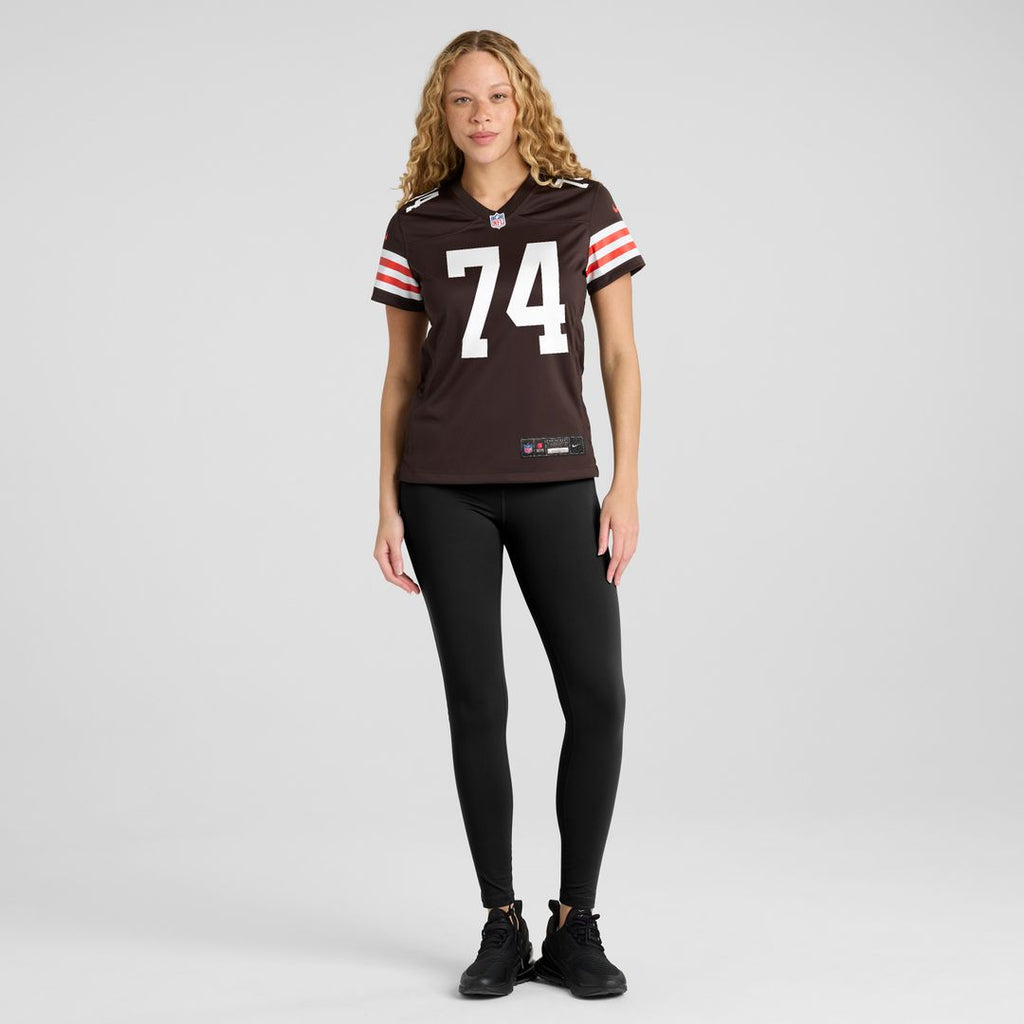 Elgton Jenkins Cleveland Browns Nike Women's Team Game Jersey -  Brown