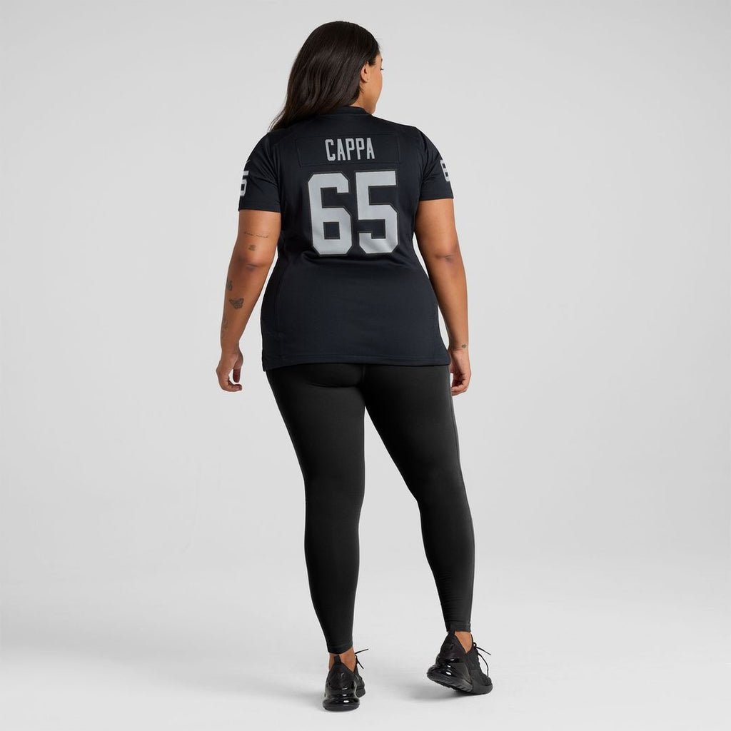 Alex Cappa Las Vegas Raiders Nike Women's Team Game Jersey -  Black