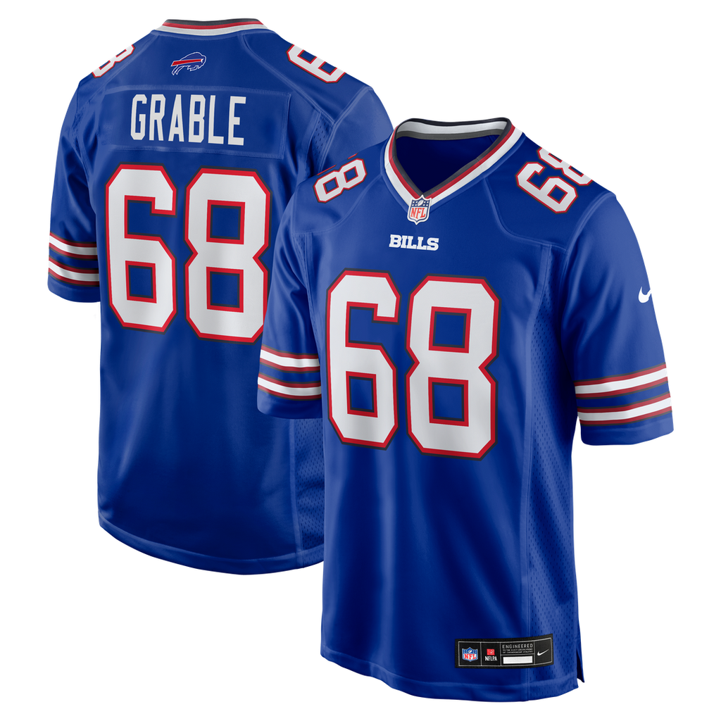 Tylan Grable Buffalo Bills Nike Game Jersey -  Royal