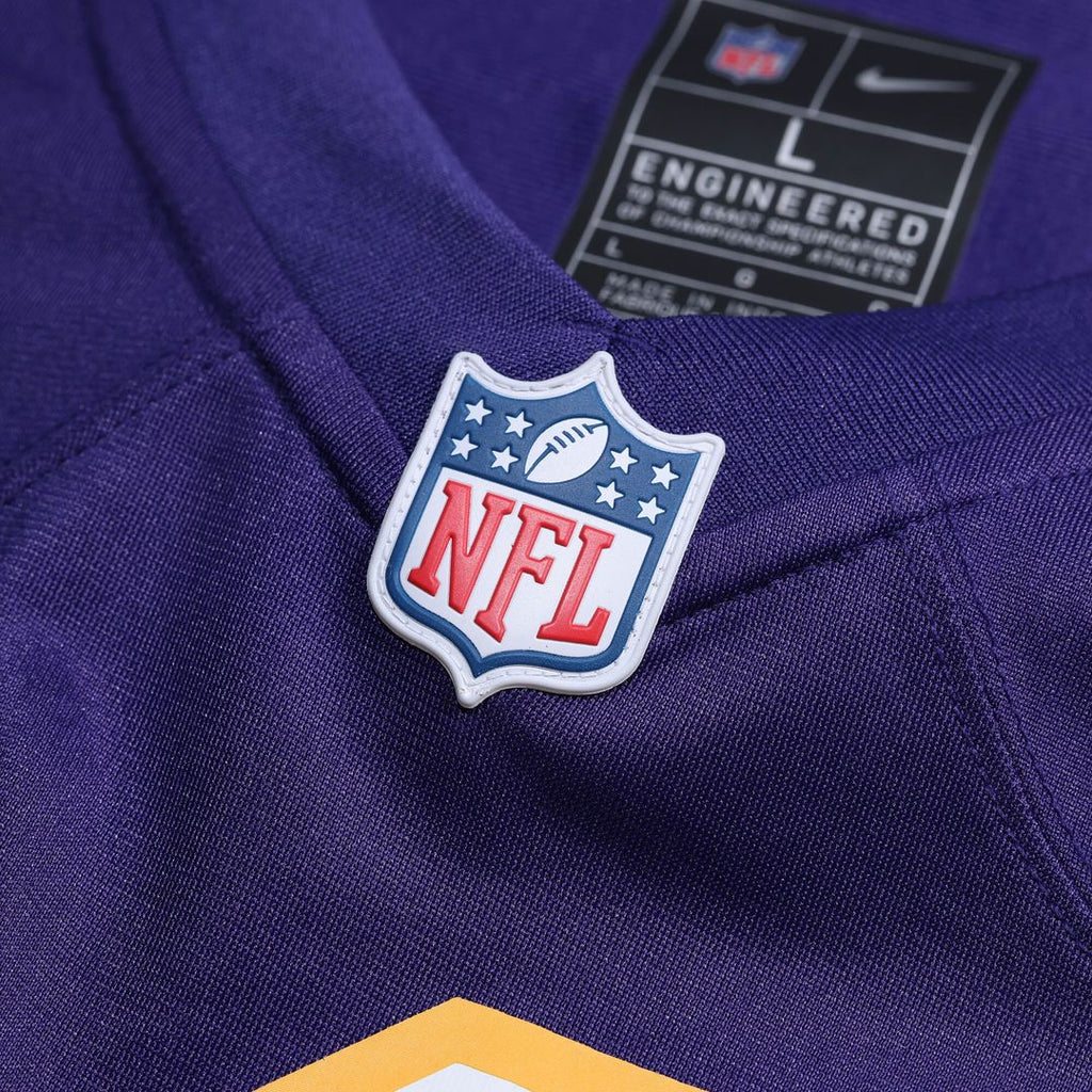 Dallas Turner Minnesota Vikings Nike Alternate Game Jersey - Purple