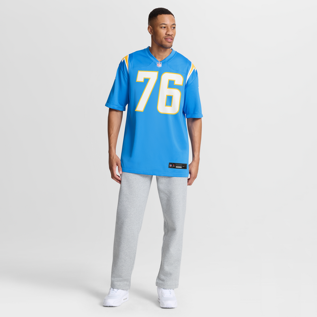 Joe Alt Los Angeles Chargers Nike Alternate Charger Power Game Player Jersey - Gold