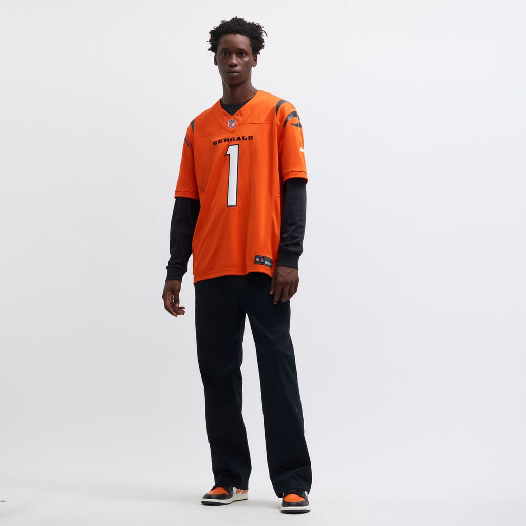Ja'Marr Chase Cincinnati Bengals Nike Vapor F.U.S.E. Limited Jersey - Orange