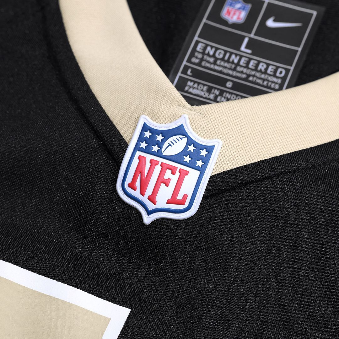 Kelvin Banks Jr. New Orleans Saints Nike Game Player Jersey - Black