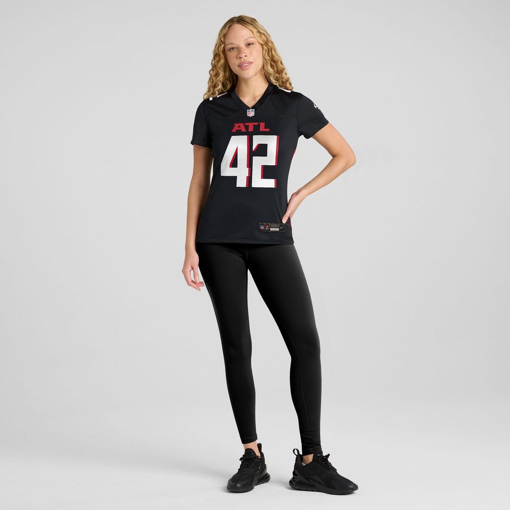 Josh Woods Atlanta Falcons Nike Women's Team Game Jersey -  Black