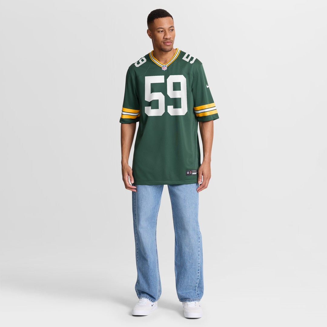 Ty'Ron Hopper Green Bay Packers Nike  Game Jersey -  Green