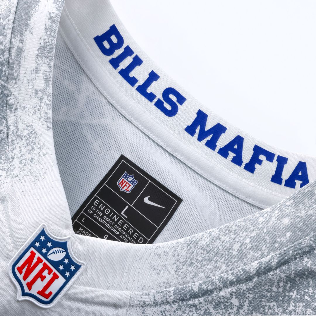 Dawson Knox Buffalo Bills Nike 2025 Rivalries Collection Game Jersey - White