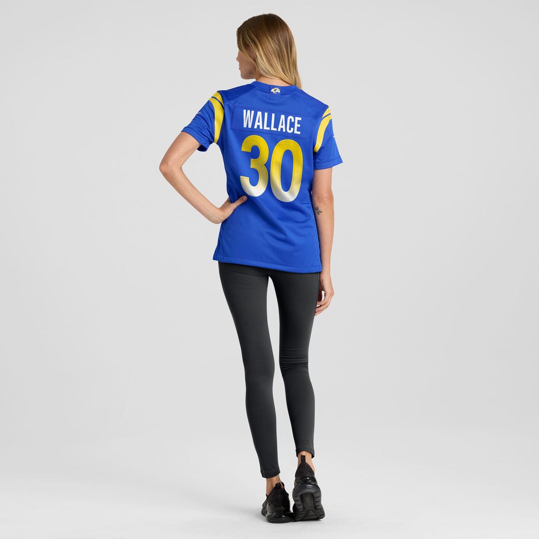 Josh Wallace Los Angeles Rams Nike Women's Game Jersey -  Royal