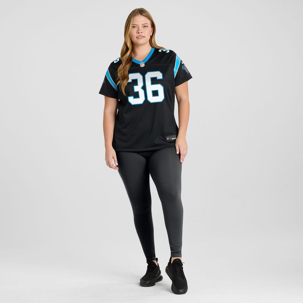Demani Richardson Carolina Panthers Nike Women's Team Game Jersey -  Black