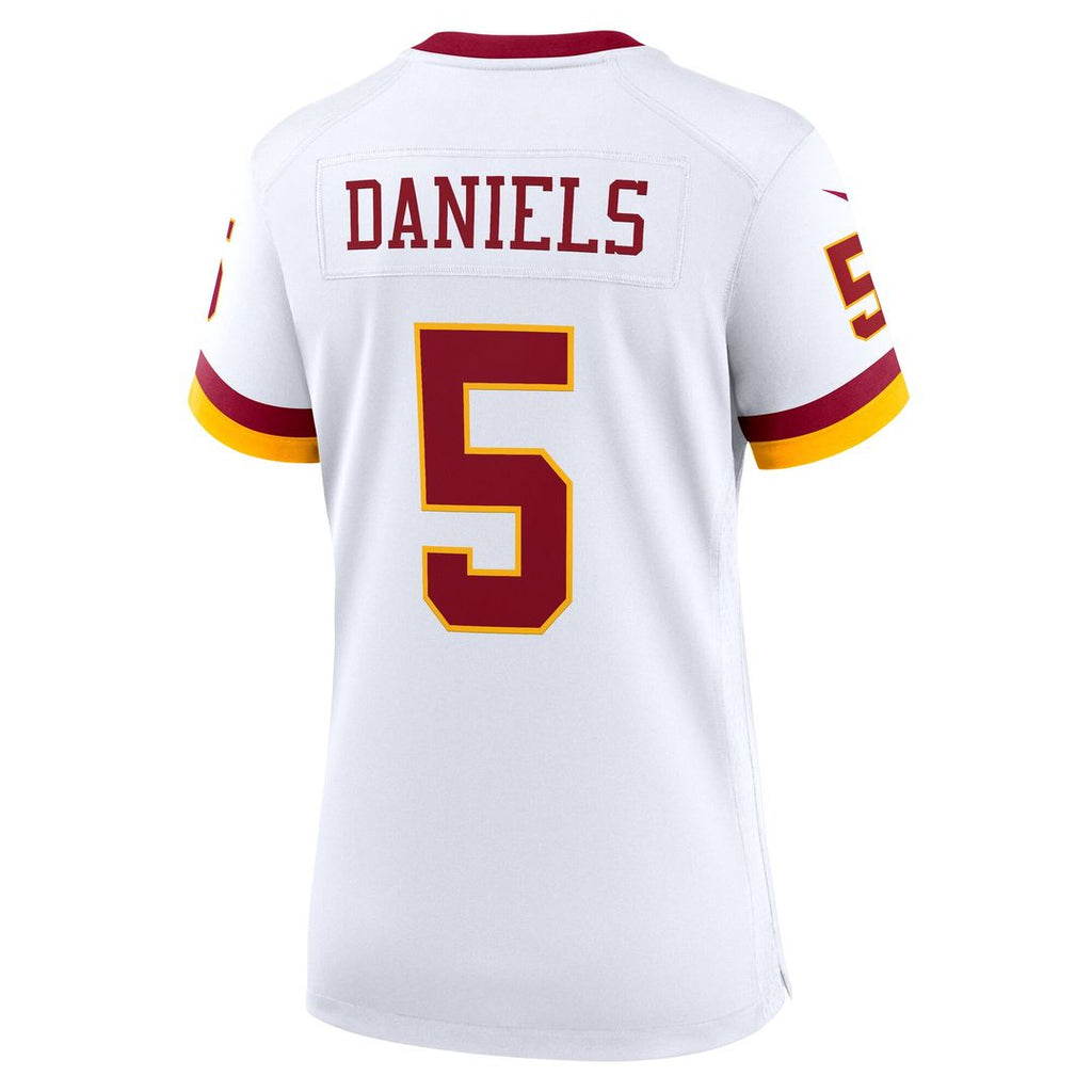 Jayden Daniels Washington Commanders Nike Women's Game Super Bowl Era Jersey - White