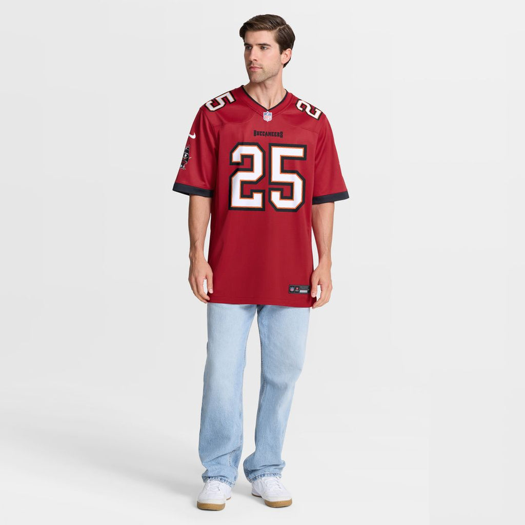 Jacob Parrish Tampa Bay Buccaneers Nike Team Game Jersey -  Red