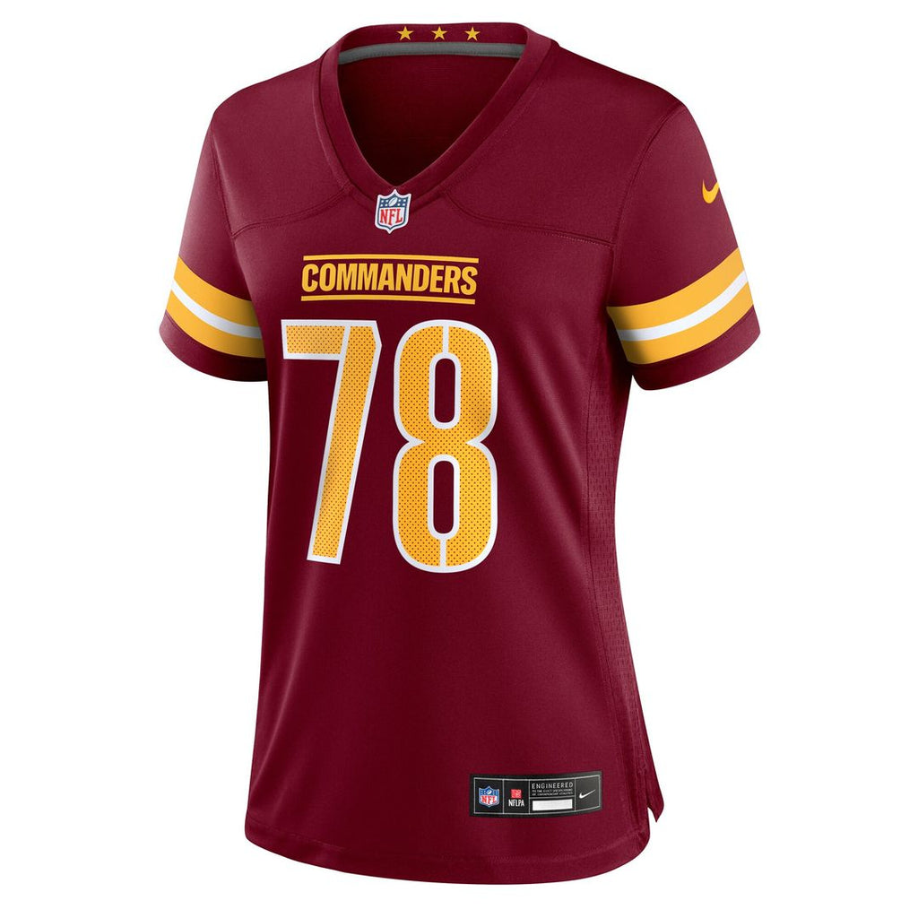 Laremy Tunsil Washington Commanders Nike Women's Team Game Jersey -  Burgundy
