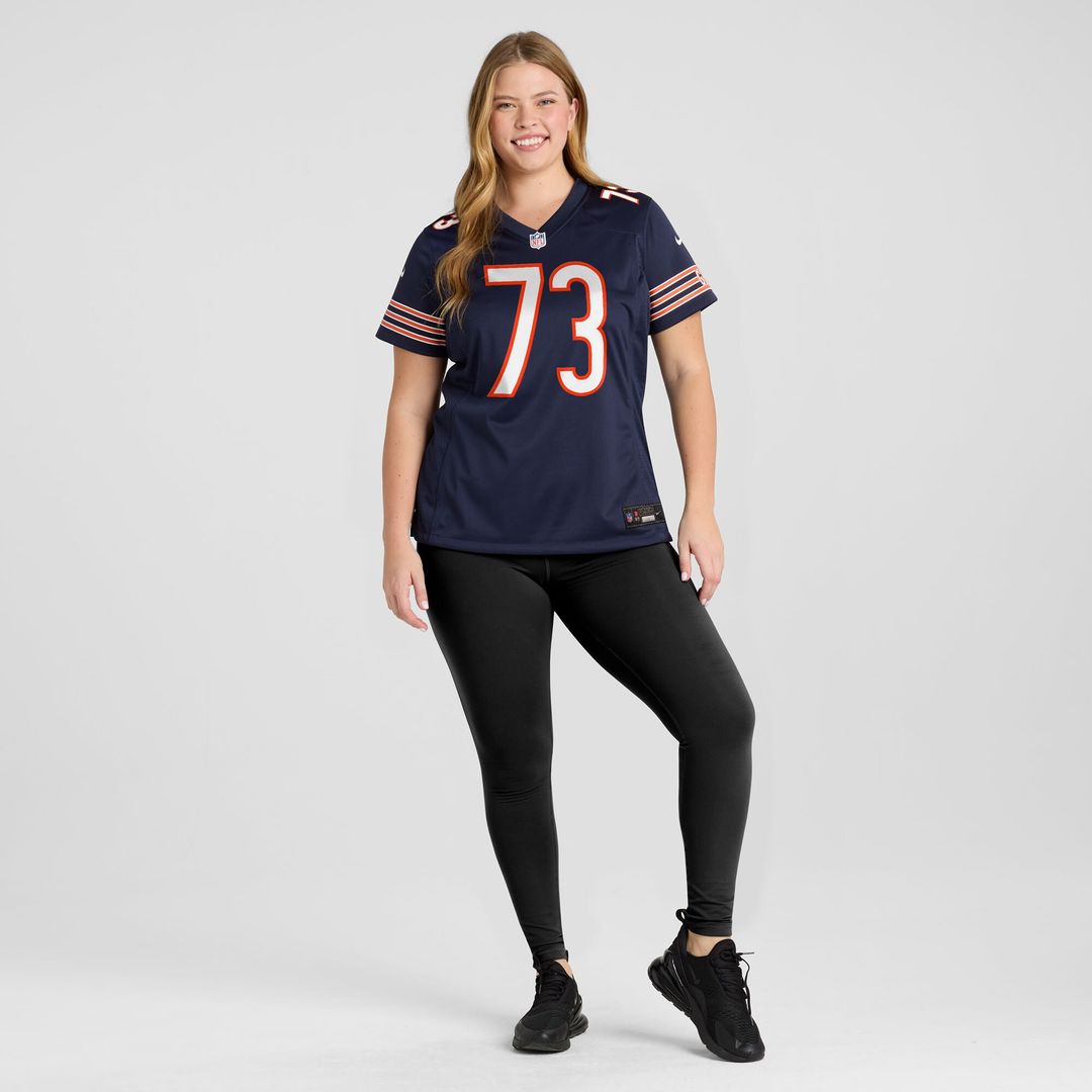 Jonah Jackson Chicago Bears Nike Women's Team Game Jersey -  Navy