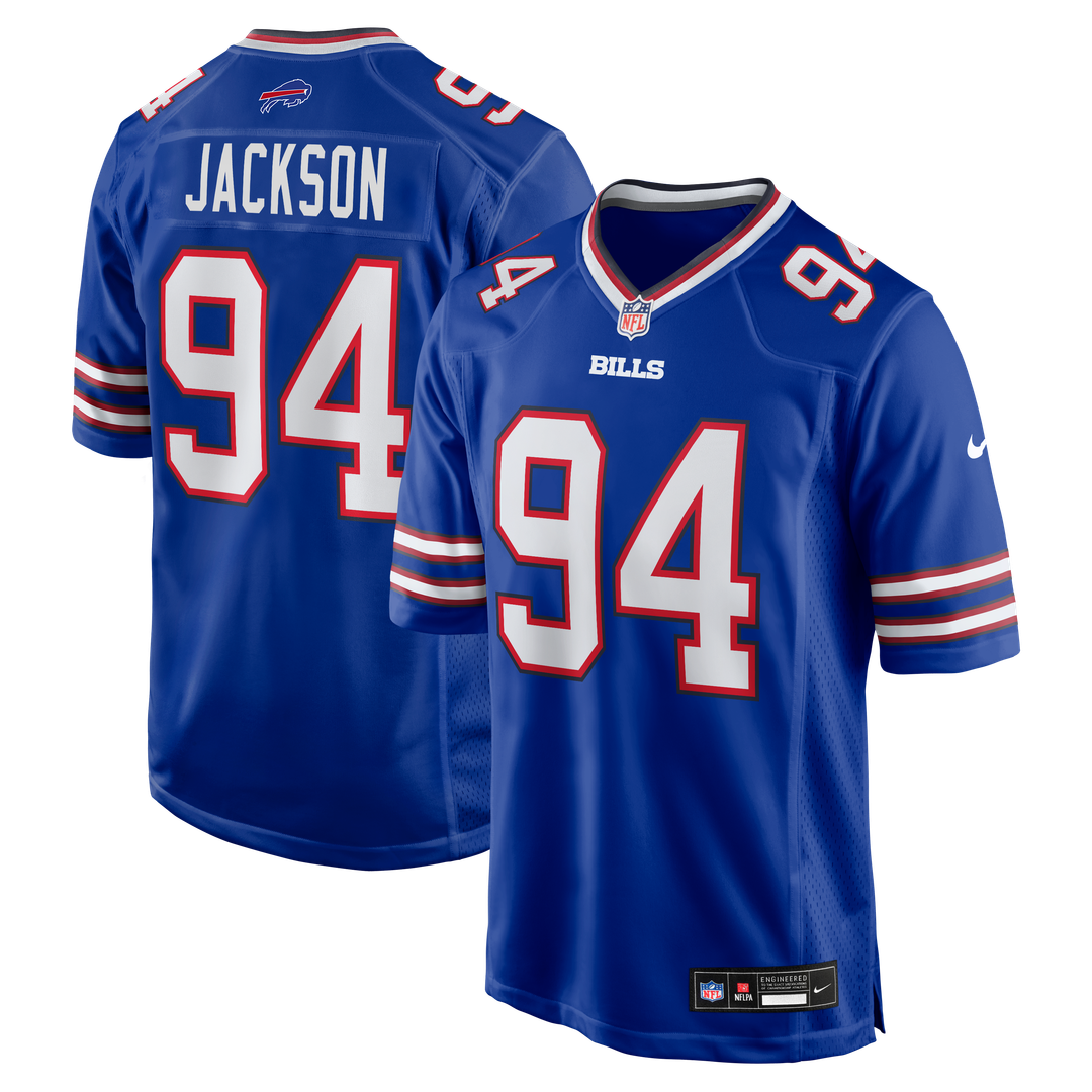 Landon Jackson Buffalo Bills Nike Team Game Jersey -  Royal