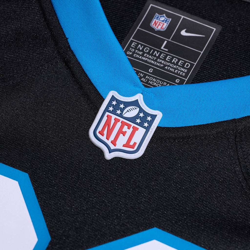 Xavier Legette Carolina Panthers Nike Team Game Player Jersey - Black