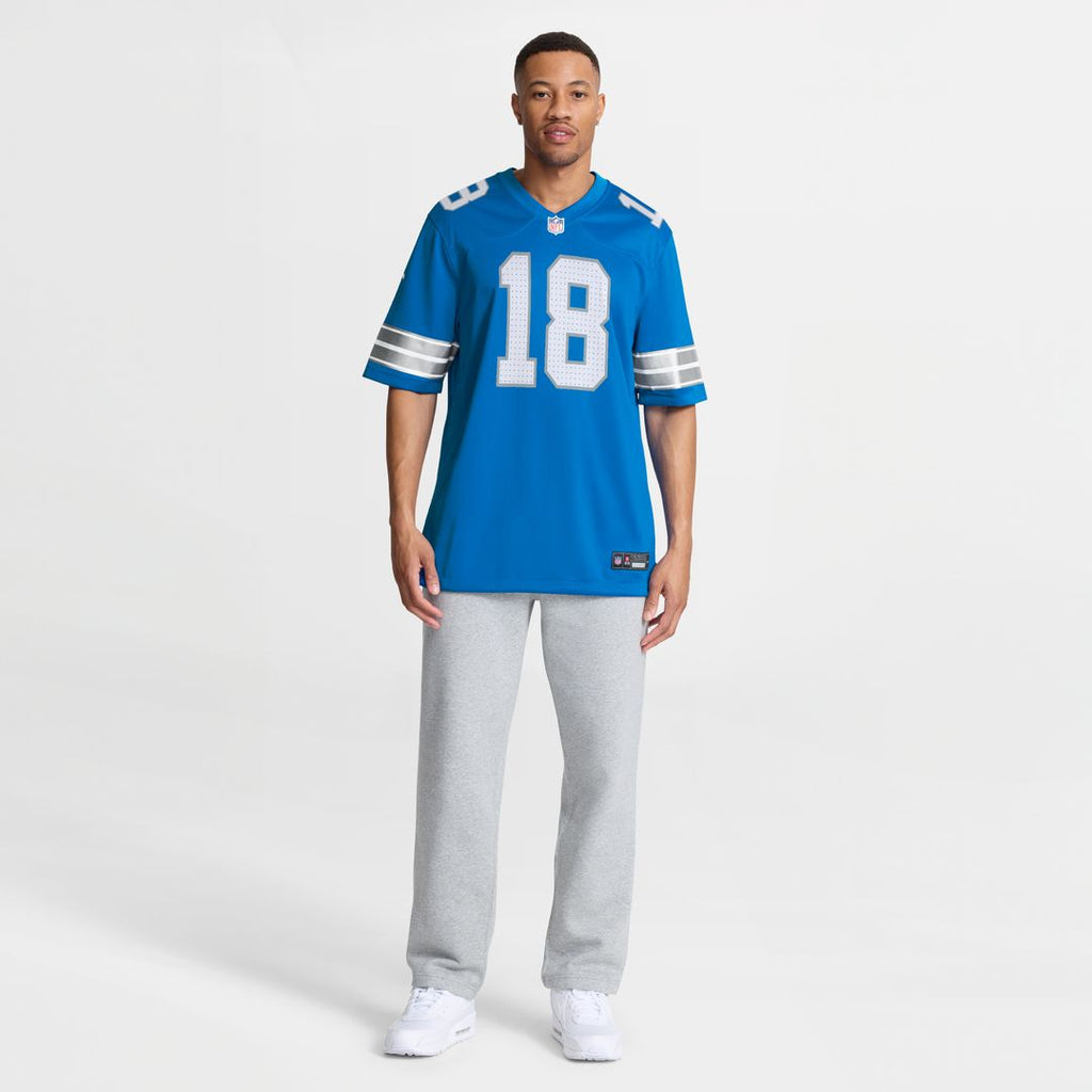 Isaac TeSlaa Detroit Lions Nike Alternate Game Player Jersey - Black