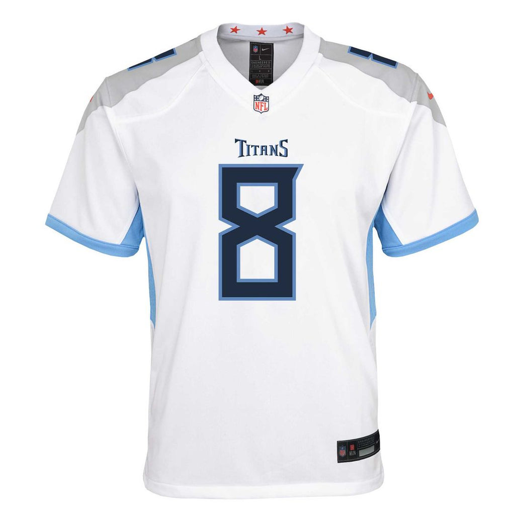 Will Levis Tennessee Titans Nike Youth Game Jersey - White
