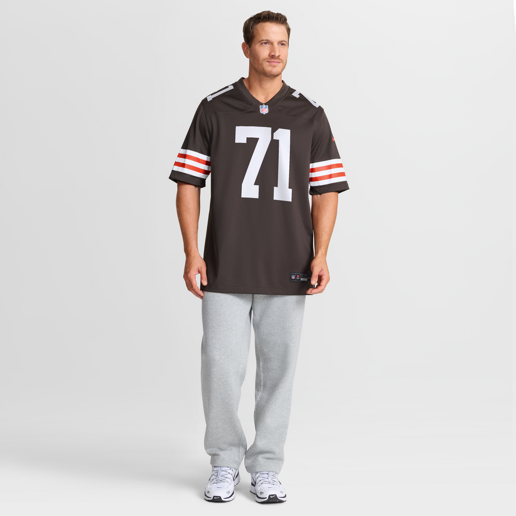 Cornelius Lucas Cleveland Browns Nike Team Game Jersey -  Brown