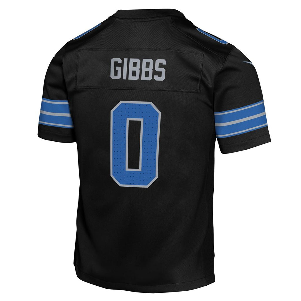 Jahmyr Gibbs Detroit Lions Nike Youth Game Jersey - Blue