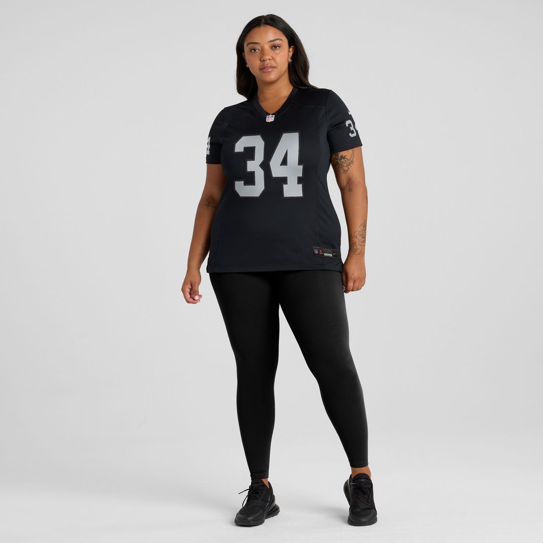 Bo Jackson Las Vegas Raiders Nike Women's Game Retired Player Jersey - Black