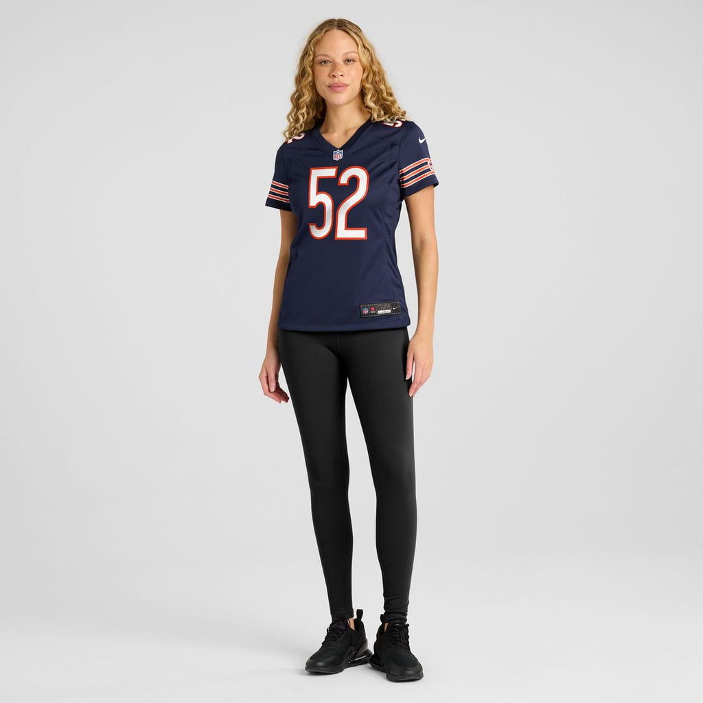 Drew Dalman Chicago Bears Nike Women's Team Game Jersey -  Navy