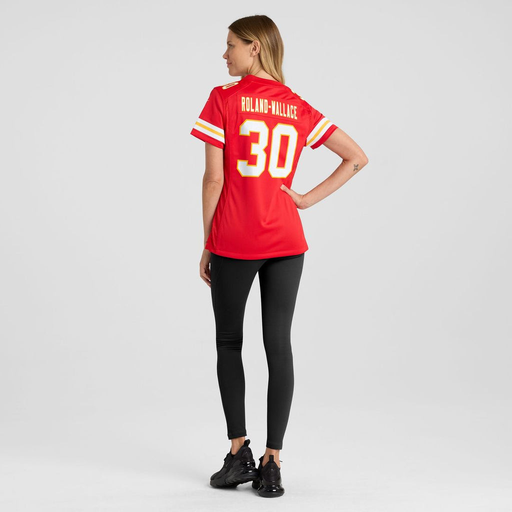 Chris Roland-Wallace Kansas City Chiefs Nike Women's  Game Jersey -  Red