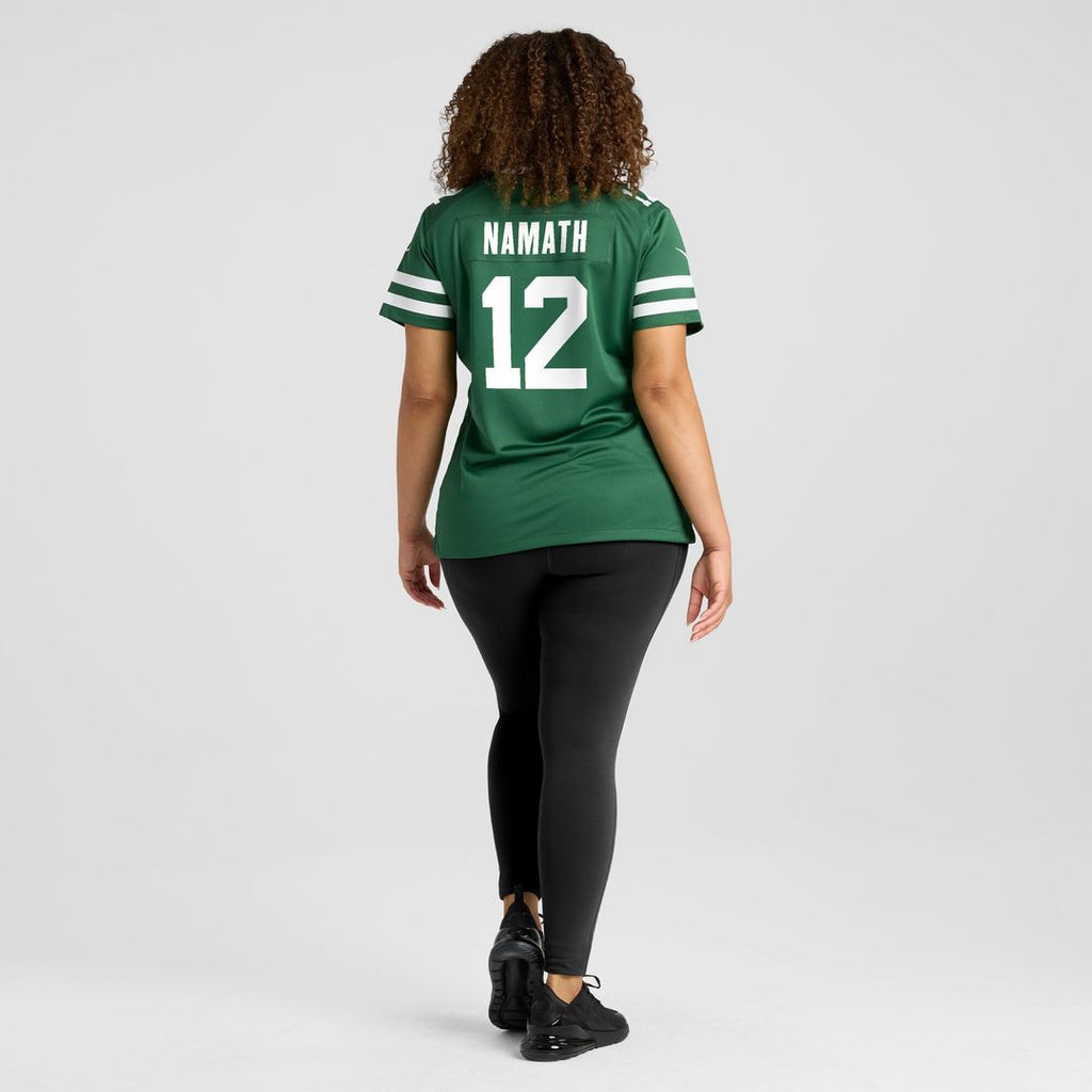 Joe Namath New York Jets Nike Women's Classic Alternate Retired Player Game Jersey - White
