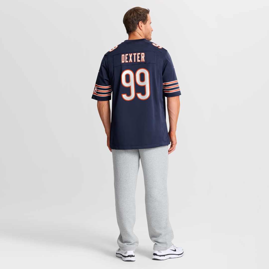 Gervon Dexter Sr Chicago Bears Nike Team Game Jersey -  Navy