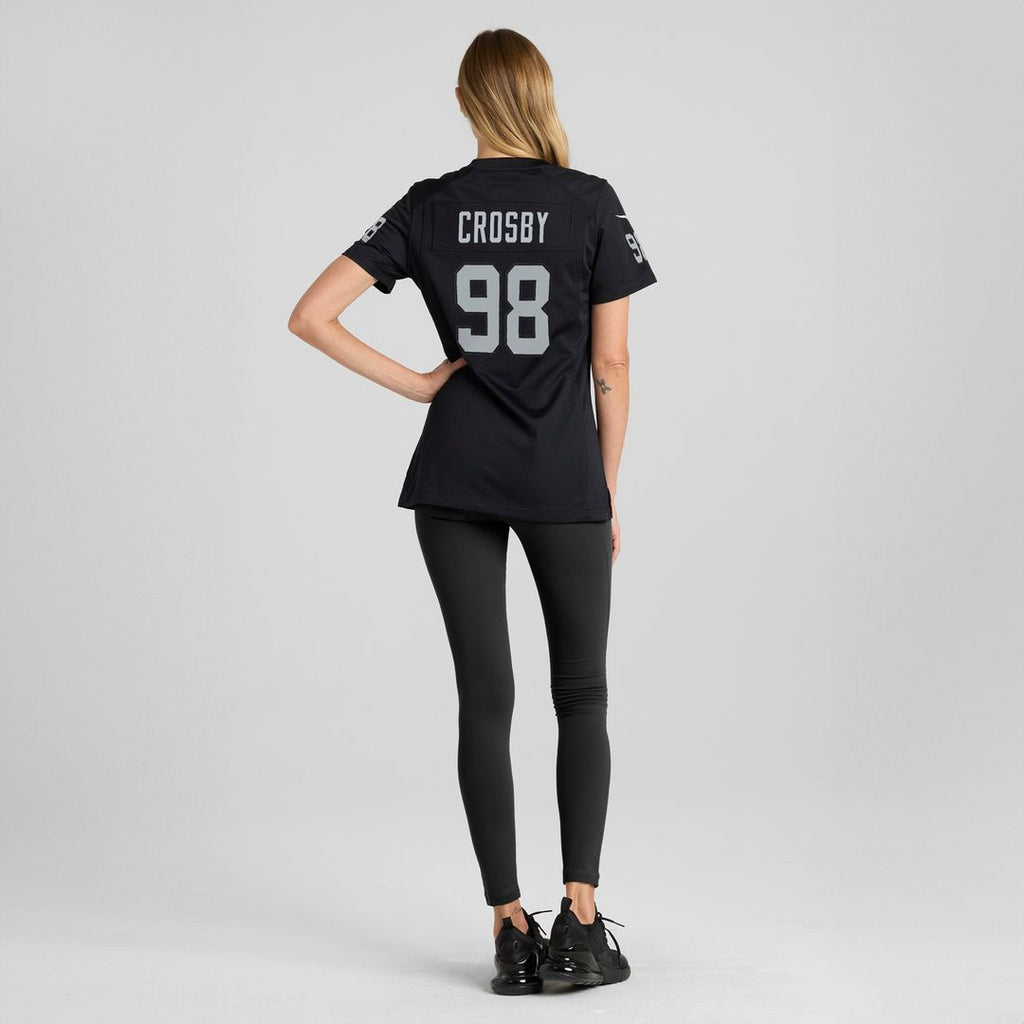 Maxx Crosby Las Vegas Raiders Nike Women's Jersey - Black