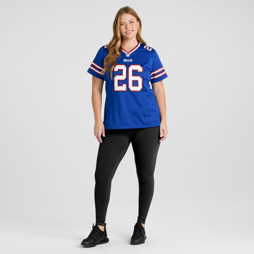 Ty Johnson Buffalo Bills Nike Women's Team Game Jersey -  Royal