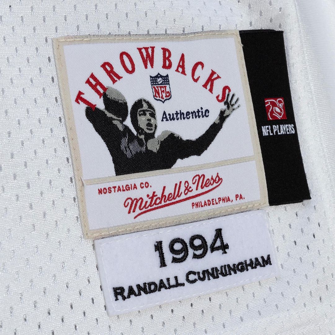 Randall Cunningham Philadelphia Eagles 1994 Mitchell & Ness Authentic Throwback Retired Player Jersey - White