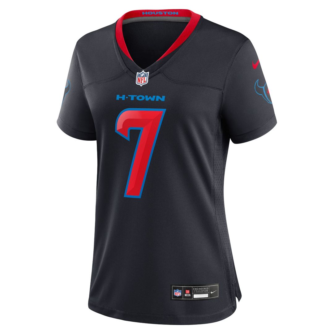 C.J. Stroud Houston Texans Nike Women's Alternate Game Jersey - Navy