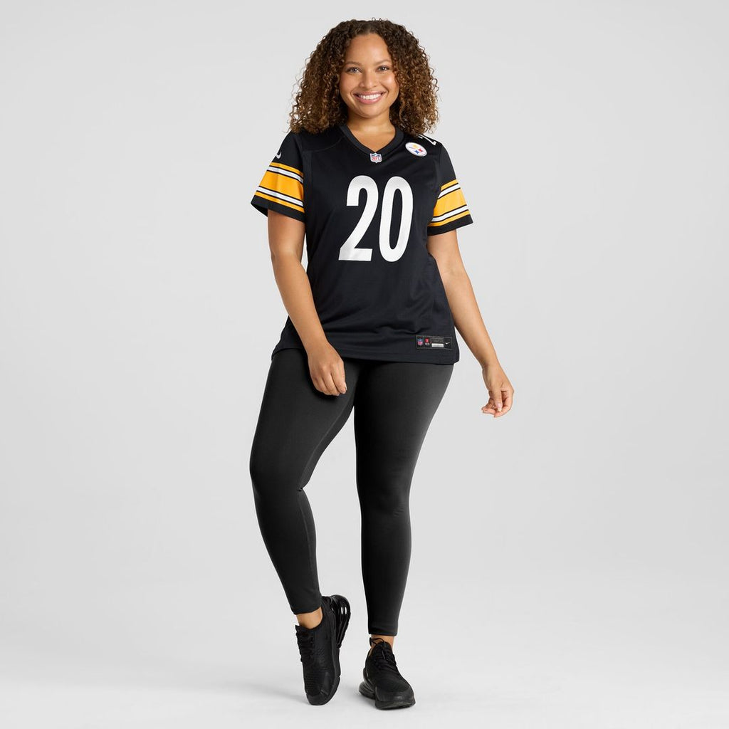 Kaleb Johnson Pittsburgh Steelers Nike Women's Team Game Jersey -  Black