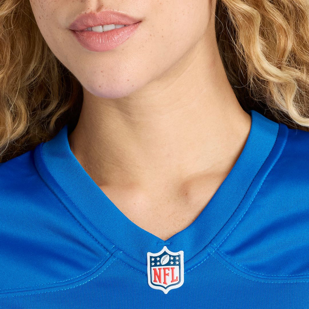 Amon-Ra St. Brown Detroit Lions Nike Women's Team Game Jersey - Blue