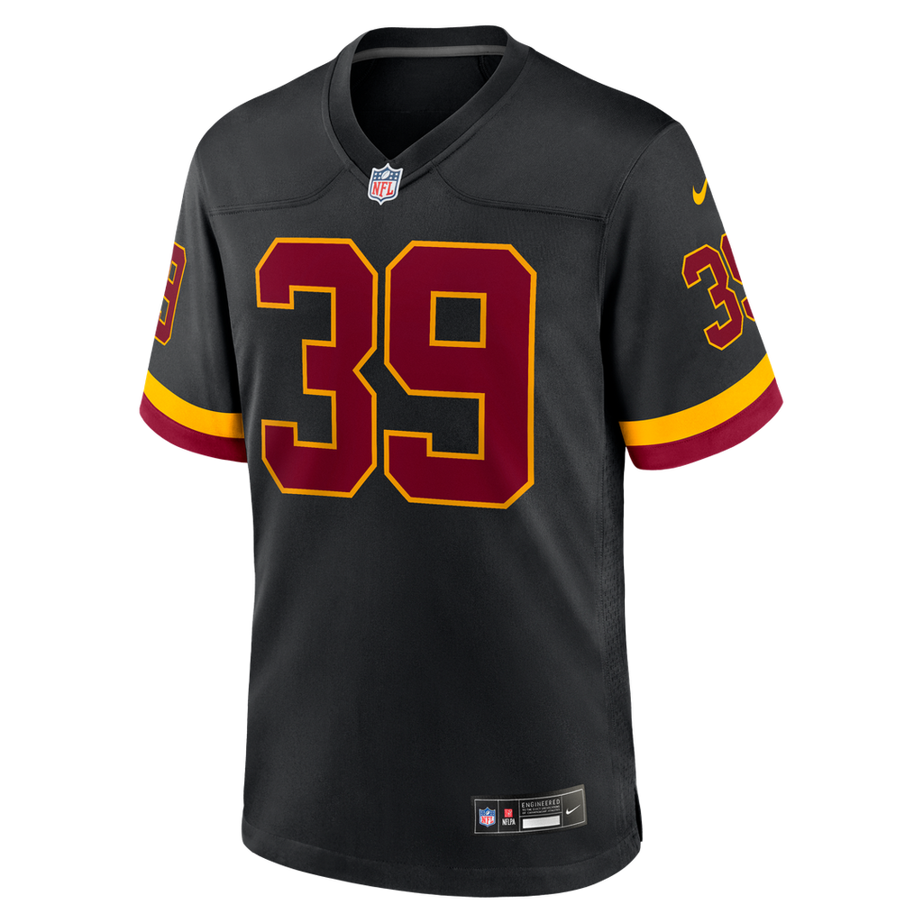 Jeremy Reaves Washington Commanders Nike Hail Raiser Alternate Game Jersey - Black