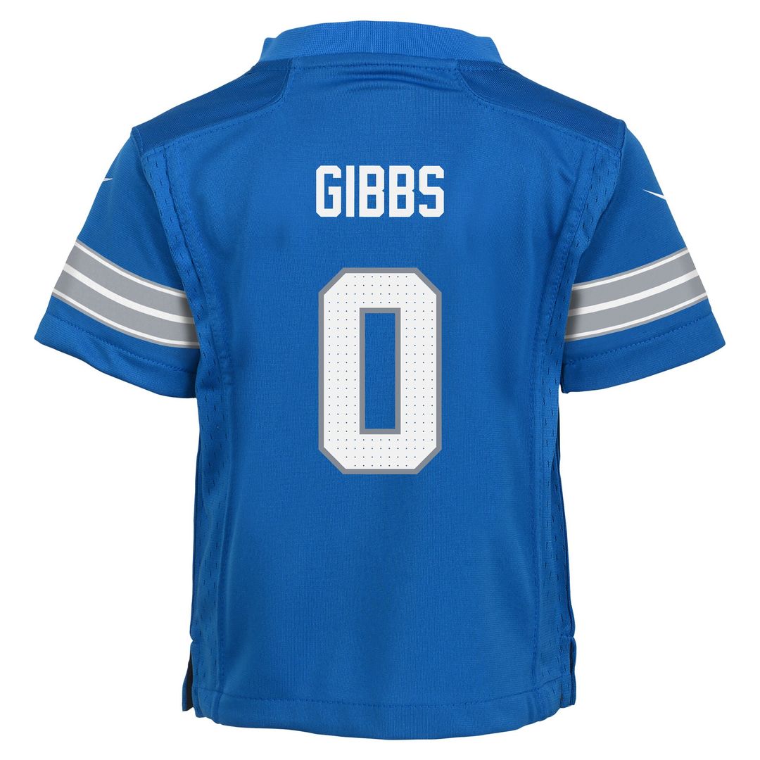 Jahmyr Gibbs Detroit Lions Nike Preschool Team Player Game Jersey - Blue