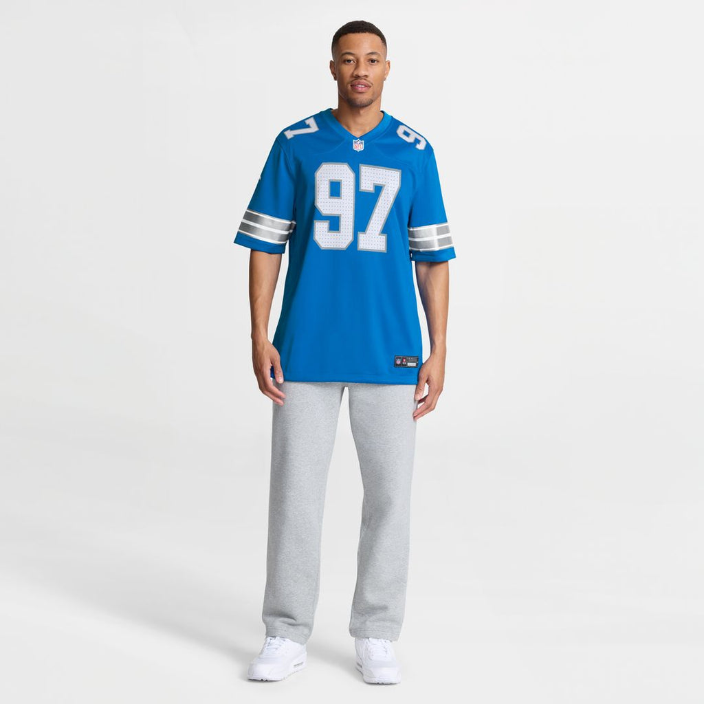 Aidan Hutchinson Detroit Lions Nike 2nd Alternate Game Jersey - Black