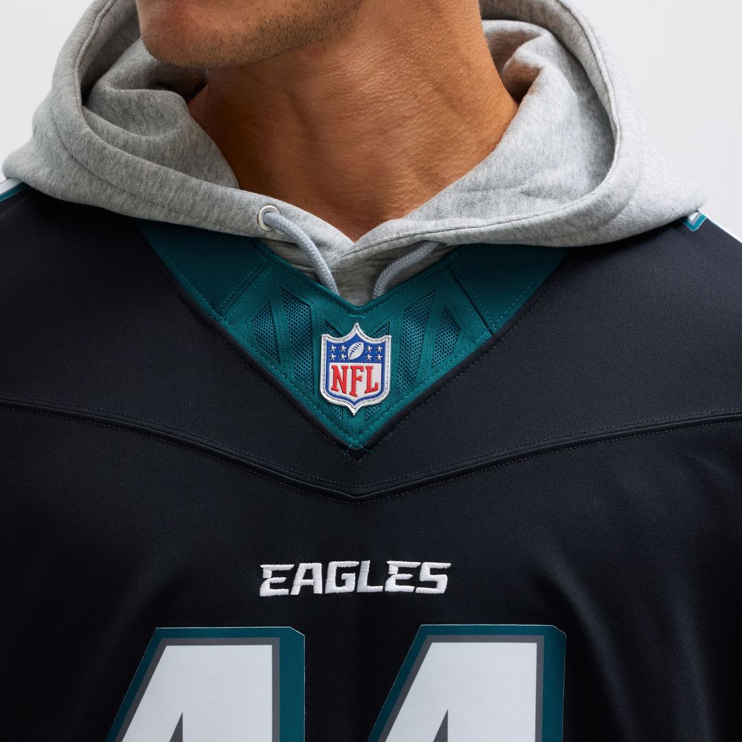 A.J. Brown Philadelphia Eagles Nike Alternate Vapor F.U.S.E. Limited Jersey - Black