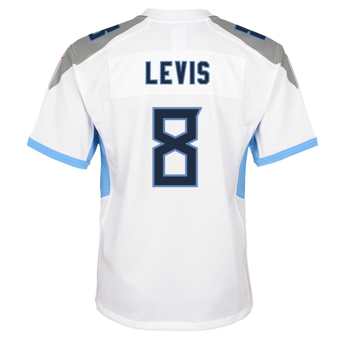 Will Levis Tennessee Titans Nike Youth Game Jersey - Light Blue