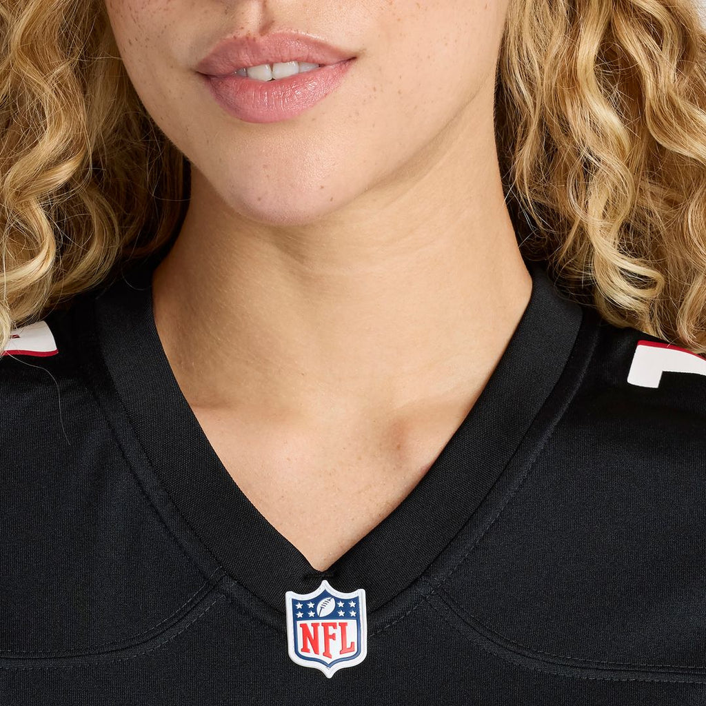 Matthew Bergeron Atlanta Falcons Nike Women's Team Game Jersey -  Black