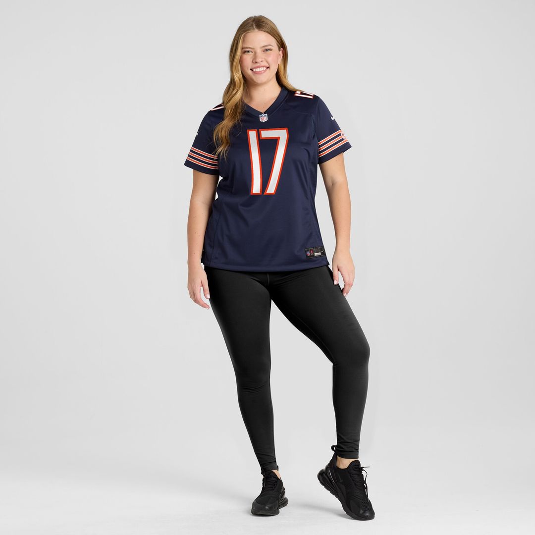 Tyson Bagent Chicago Bears Nike Women's  Game Jersey -  Navy
