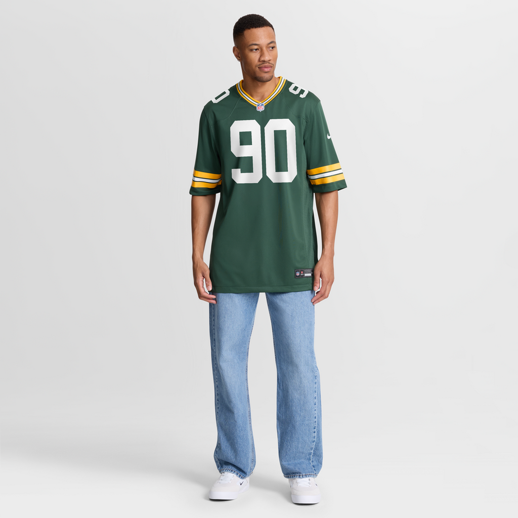 Lukas Van Ness Green Bay Packers Nike  Game Jersey - Green