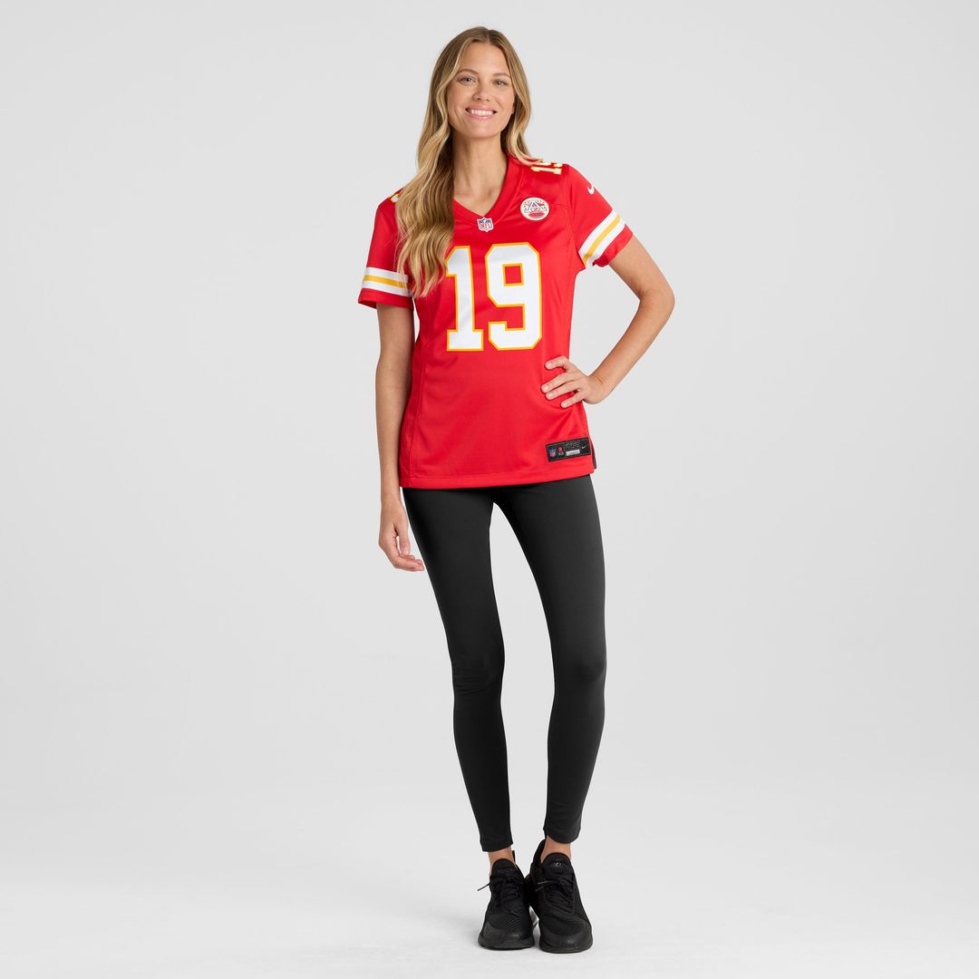 Kadarius Toney Kansas City Chiefs Nike Women's Game Player Jersey - Red