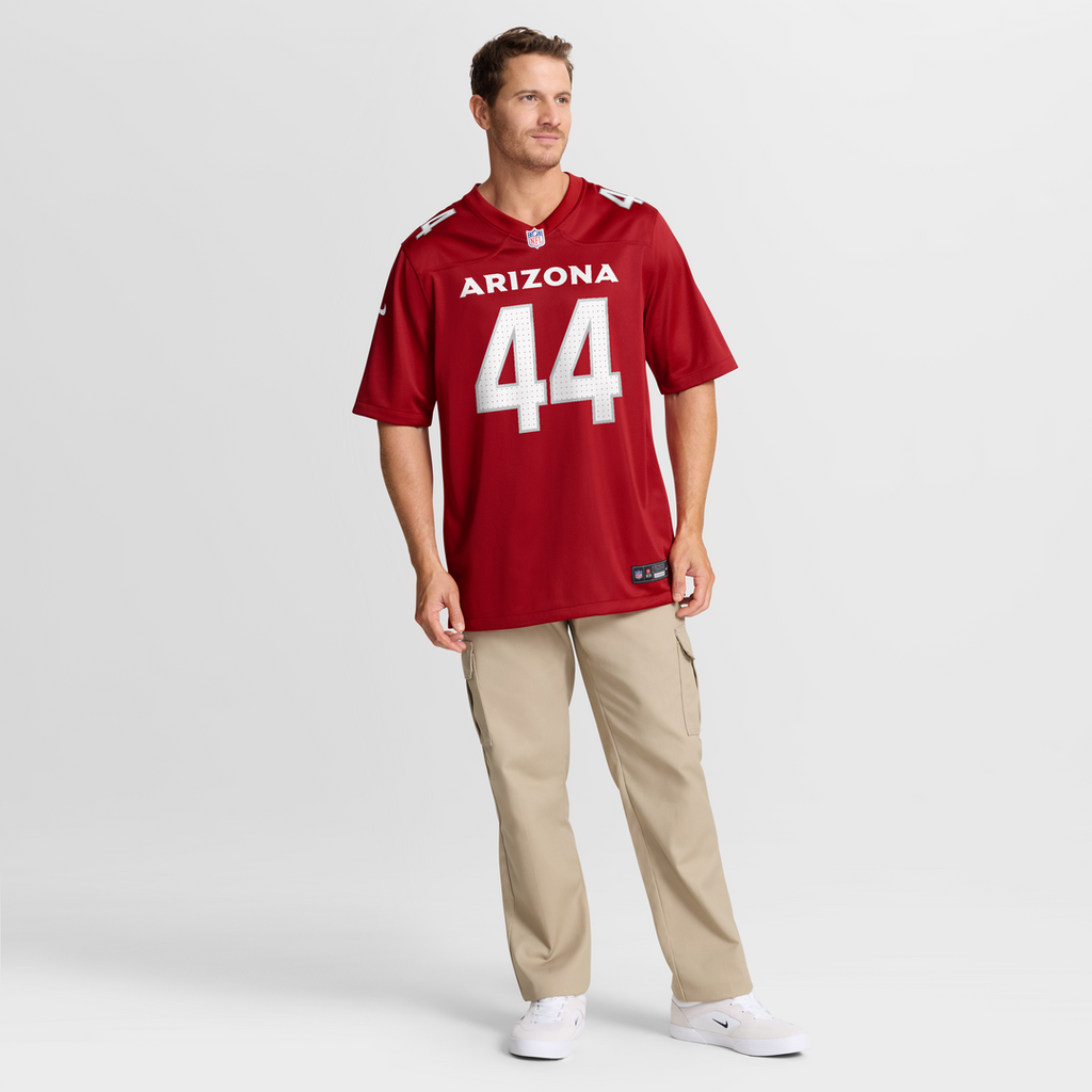 Owen Pappoe Arizona Cardinals Nike Team Game Jersey -  Cardinal