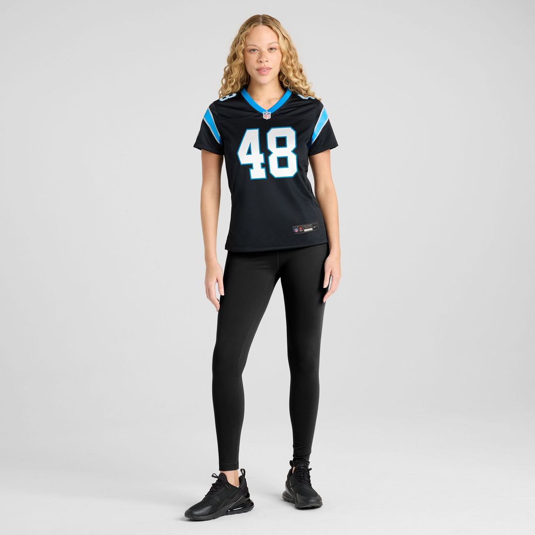 Thomas Incoom Carolina Panthers Nike Women's Team Game Jersey -  Black