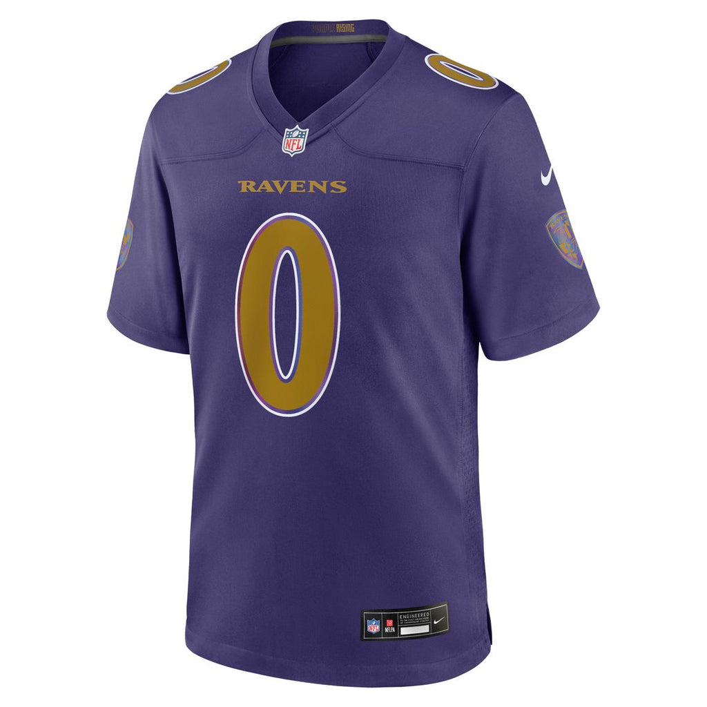 Roquan Smith Baltimore Ravens Nike Alternate Game Jersey - Purple