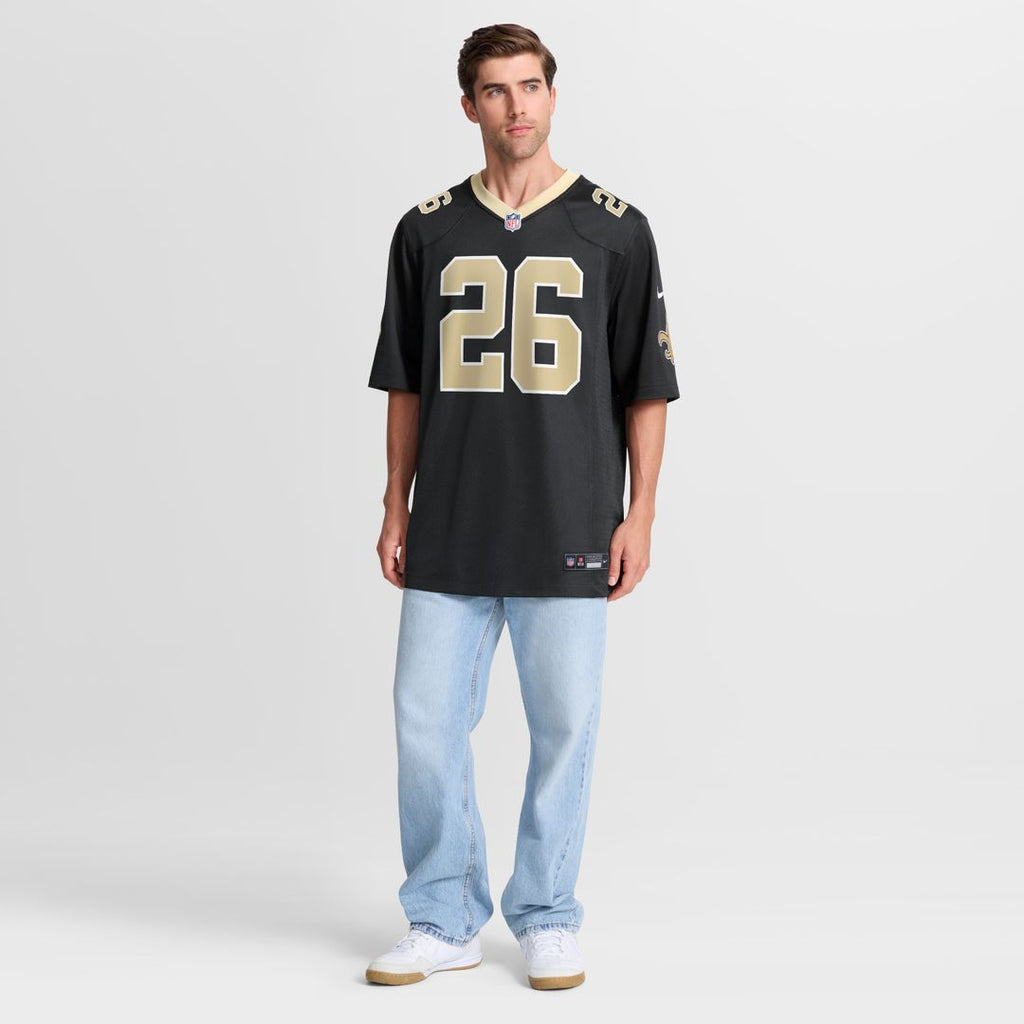 Deuce McAllister New Orleans Saints Nike Game Retired Player Jersey - Black