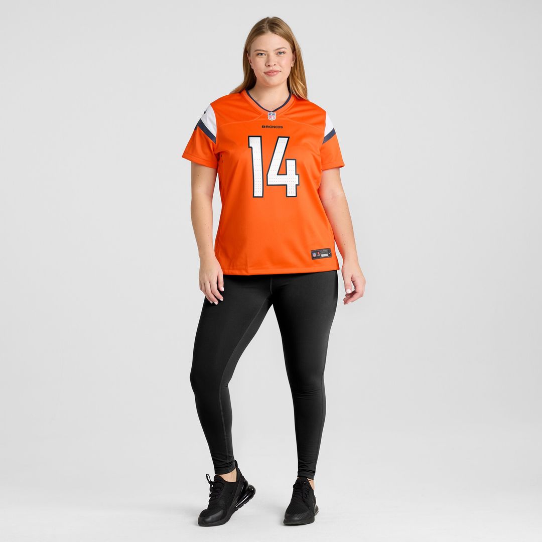 Courtland Sutton Denver Broncos Nike Women's Team Game Jersey - Orange