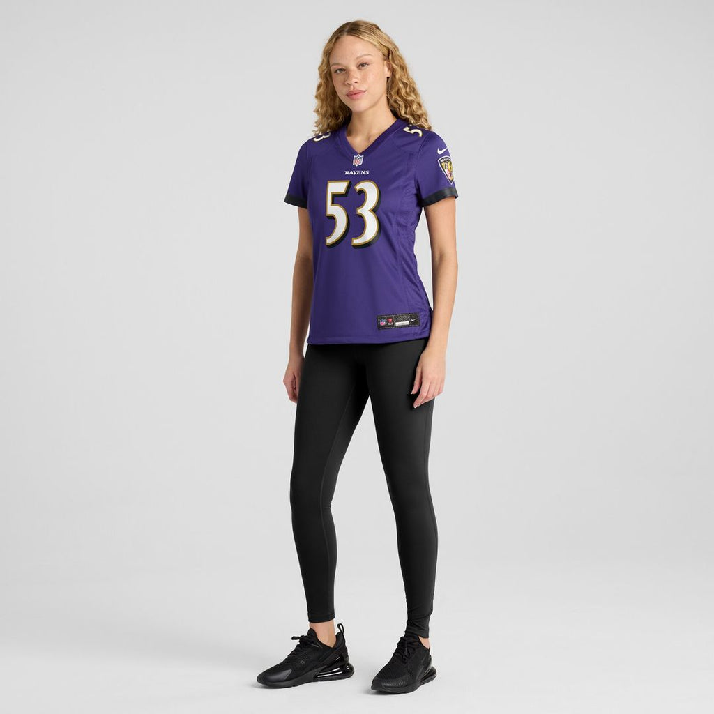Kyle Van Noy Baltimore Ravens Nike Women's  Game Jersey -  Purple