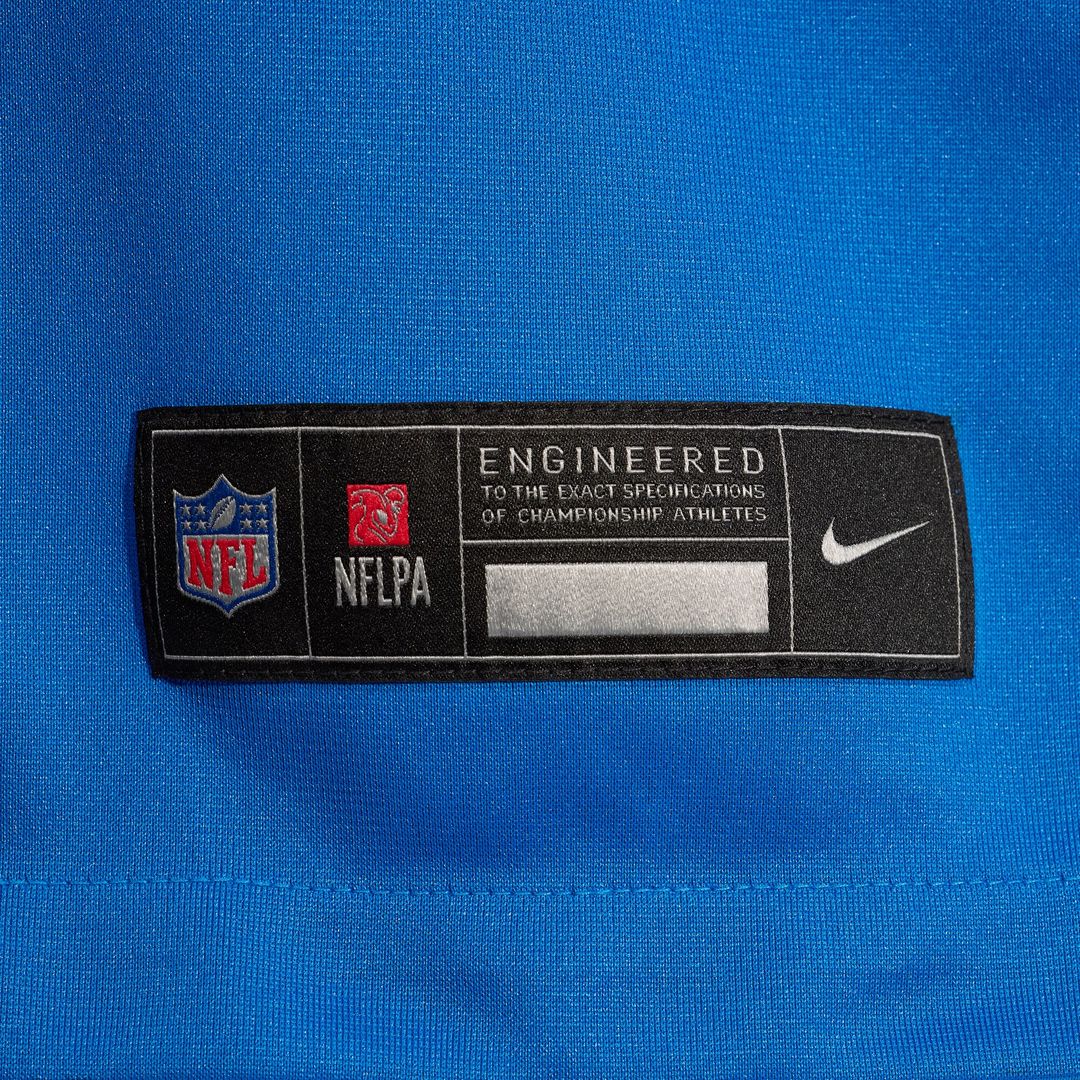 Arthur Maulet Detroit Lions Nike Team Game Jersey -  Blue